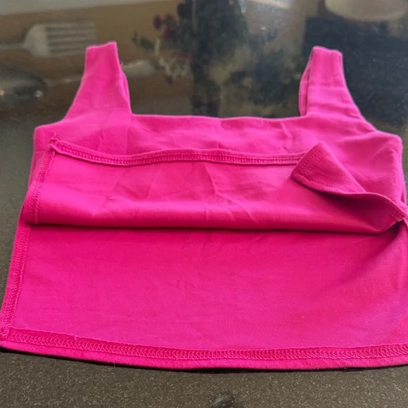 Bright Fuchsia Tank Top - Picture 7 of 8
